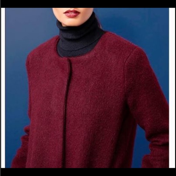 BB Dakota Regan Burgundy Coat - Picture 4 of 6